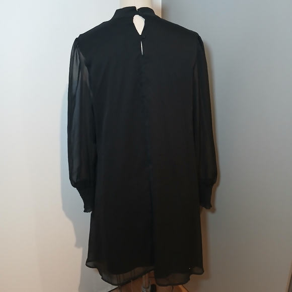 Myline Moda Black Dress / Size 44 - Picture 4 of 11